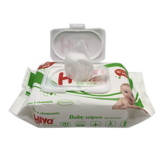 Hiya Brand Baby Wipes Alkoholfri